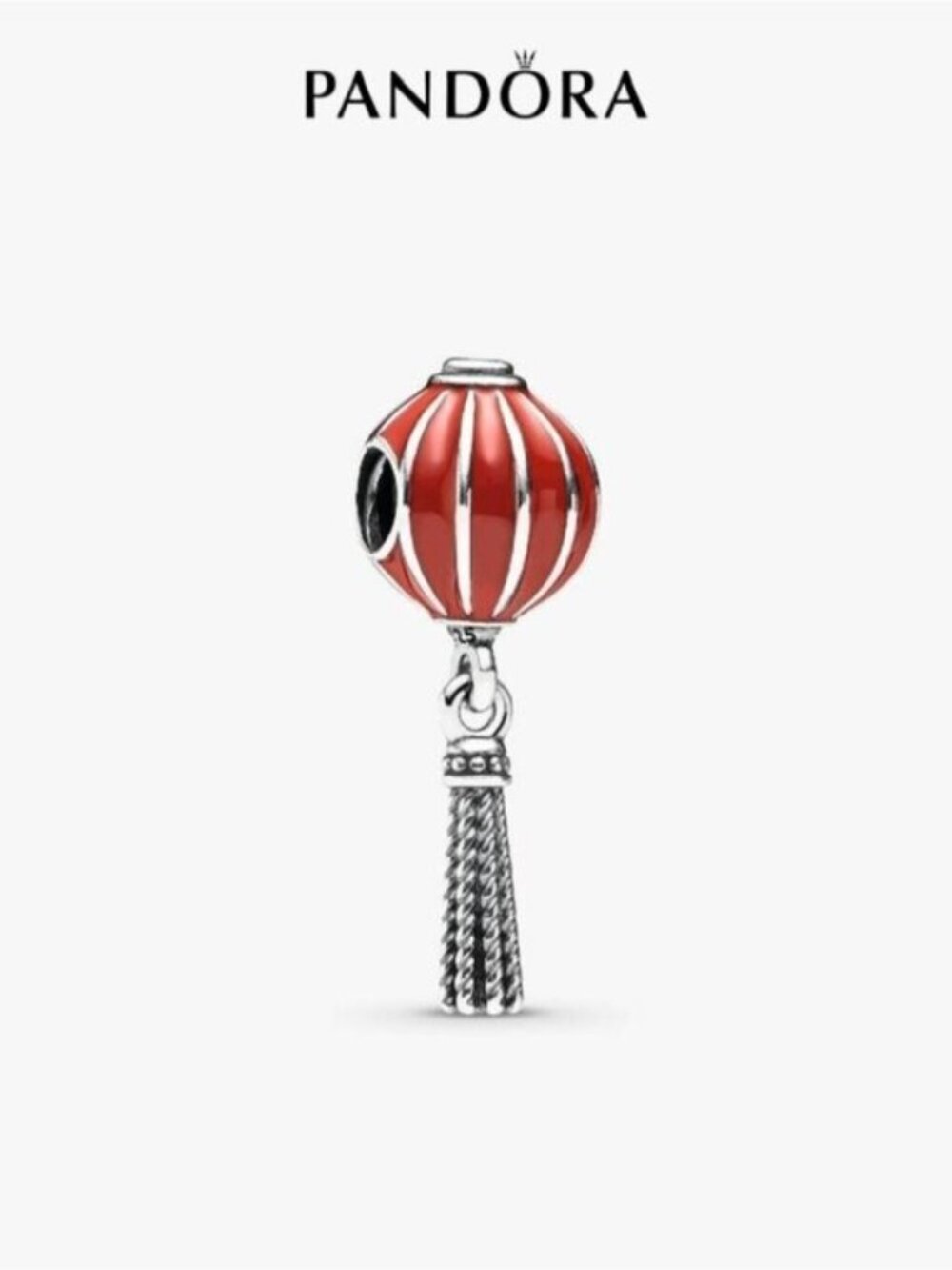 Pandora Chinese Lantern Dangle Charm, Red Enamel